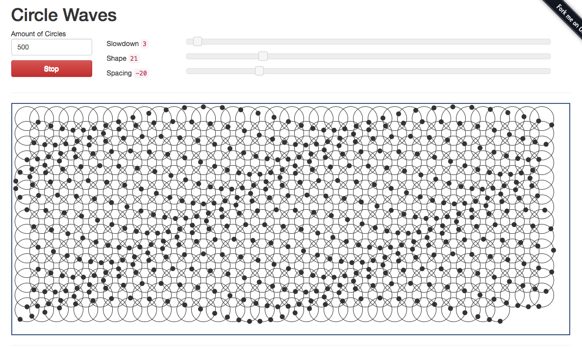 Circle Waves - A Web Toy
