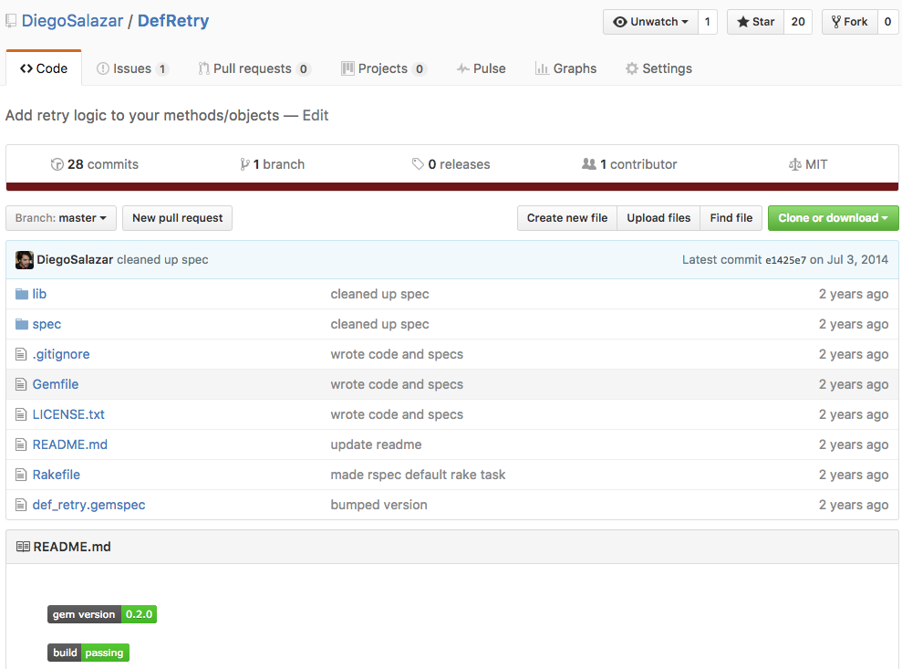 Defretry - Method Retry Micro-library